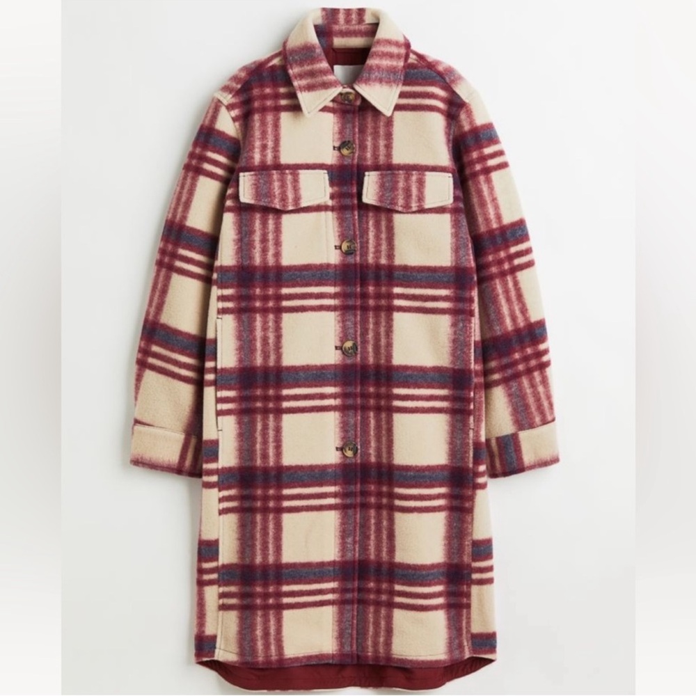 H&M Plaid Women's Coat